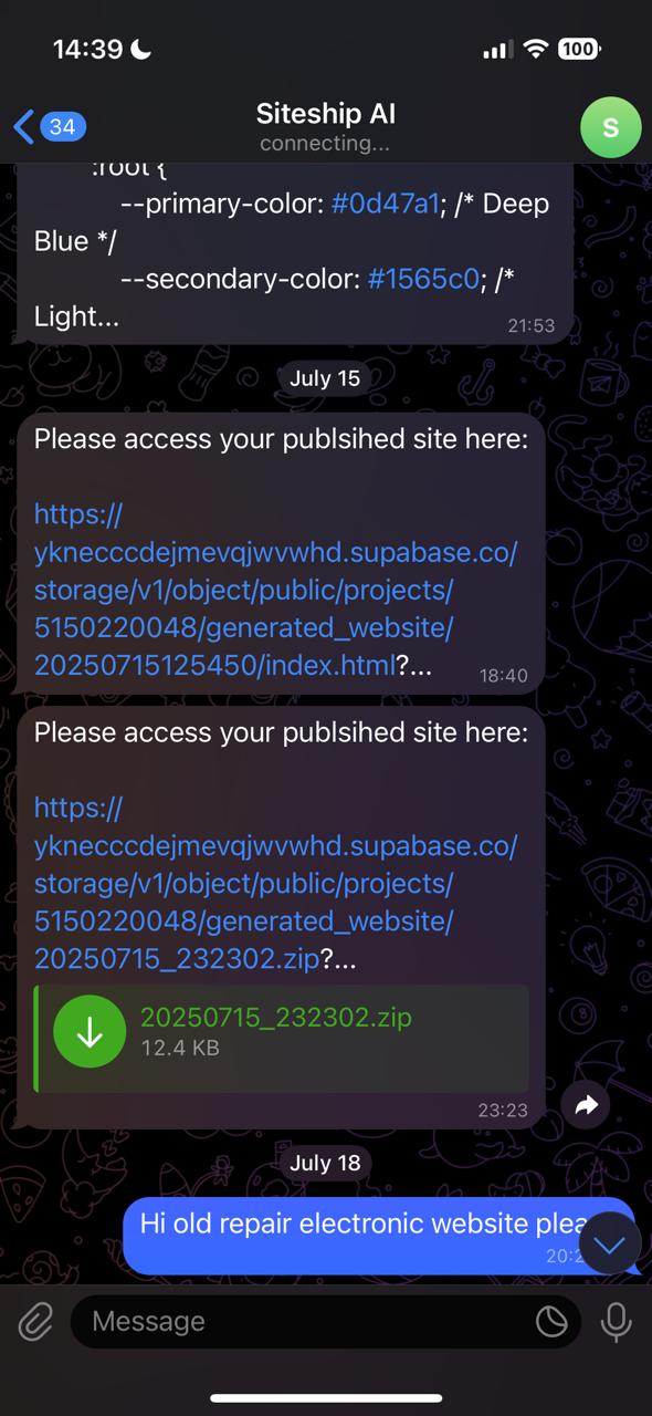 telegram-third-test